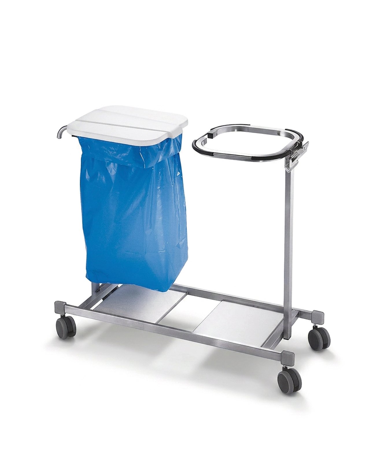 Laundry and waste trolley, double_542 166_higher size